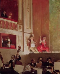 Revue at the Theatre des Varietes, c.1885